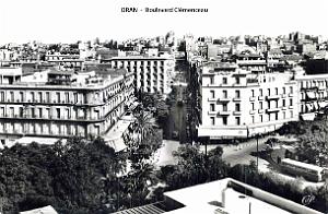 Oran - Boulevard Clemenceau - 1950